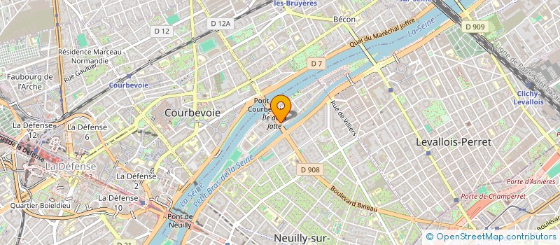 localisation de l'entreprise CHABHA à NEUILLY-SUR-SEINE