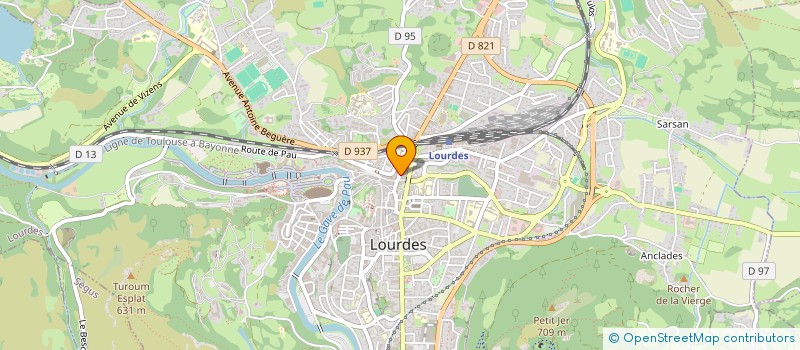 localisation de l'entreprise CHABHA & LARBI  LOURDES