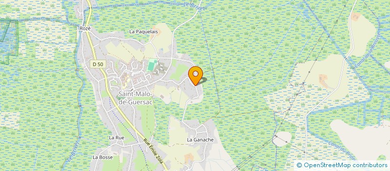 localisation de l'entreprise CHABI  SAINT-MALO-DE-GUERSAC