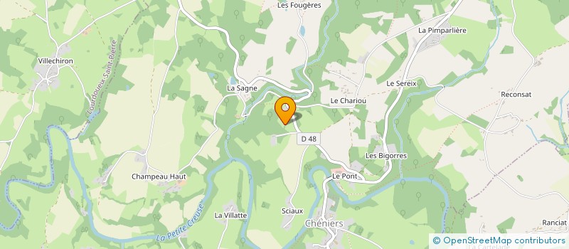 localisation de l'entreprise CHABICHOU MAGO à CHENIERS