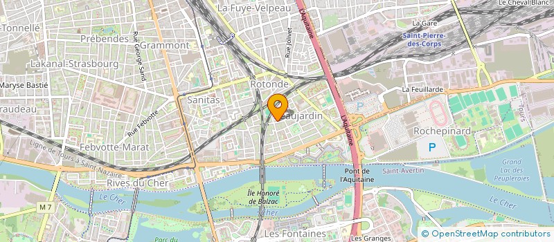 localisation de l'entreprise CHABIDOU INVEST  TOURS