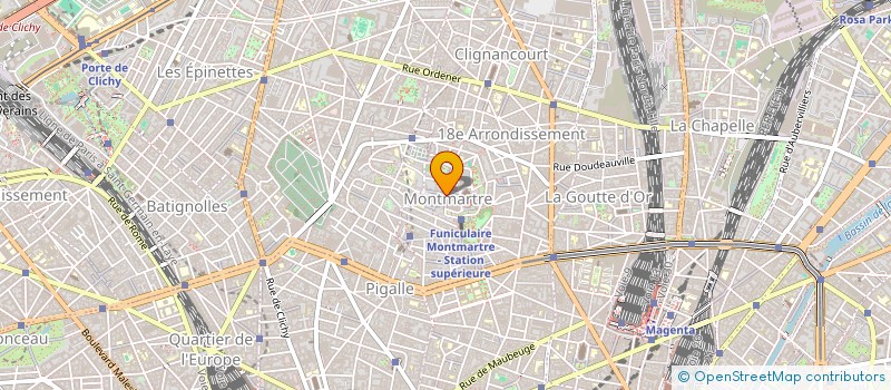 localisation de l'entreprise CHABIN INTERNATIONAL GALERY  PARIS