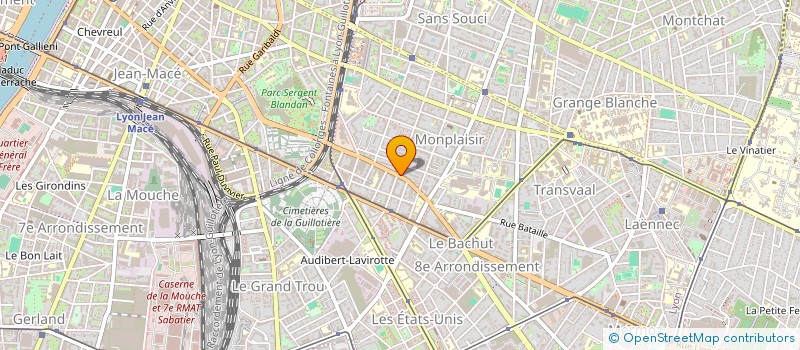 localisation de l'entreprise CHABIOTHE à LYON
