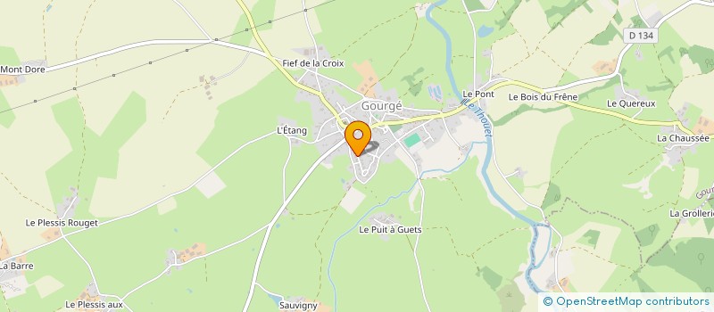 localisation de l'entreprise CHABIS à GOURGE