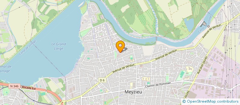 localisation de l'entreprise CHABIT  MEYZIEU