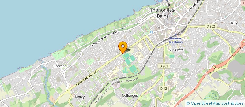 localisation de l'entreprise CHABLAIS HOME SERVICES à THONON-LES-BAINS