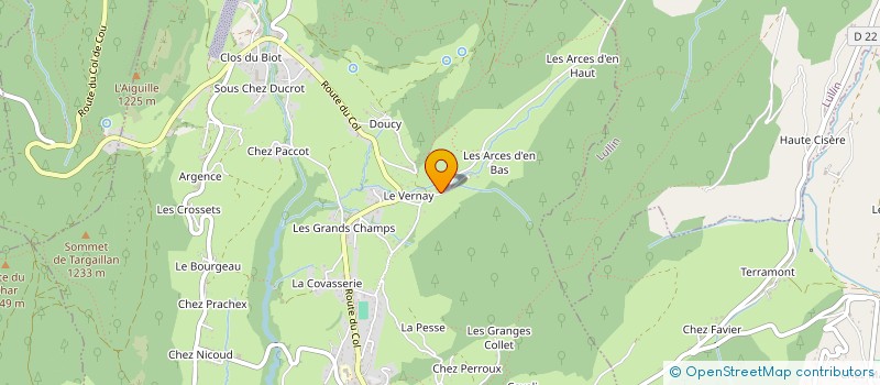 localisation de l'entreprise CHABLAIS RENOUV'EAU  HABERE-POCHE