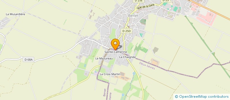 localisation de l'entreprise CHABLY  COULON