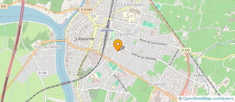 localisation de l'entreprise CHABNAM  LES ARTIGUES-DE-LUSSAC