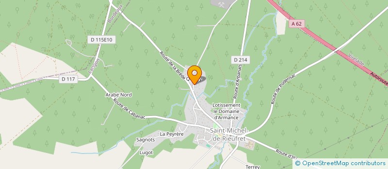 localisation de l'entreprise CHABO  SAINT-MICHEL-DE-RIEUFRET