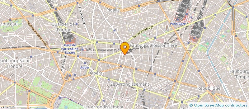 localisation de l'entreprise CHABOLLE ET FONTAINE  PARIS