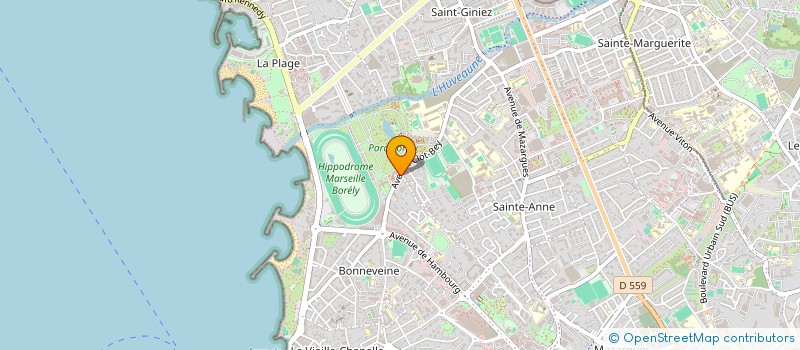 localisation de l'entreprise CHABORELY à MARSEILLE