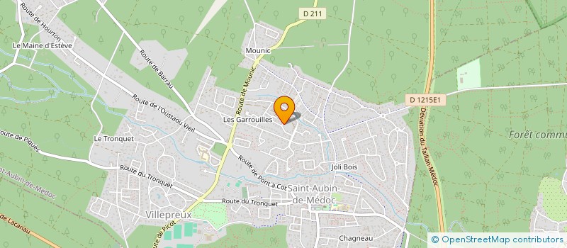 localisation de l'entreprise CHABOT MAFILONA  SAINT-AUBIN-DE-MEDOC