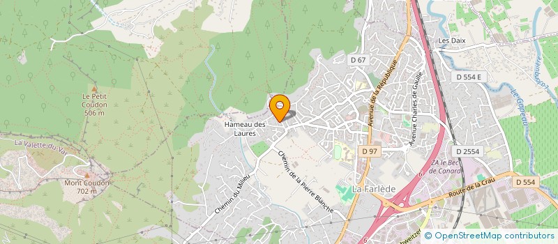 localisation de l'entreprise CHABOU  LA FARLEDE