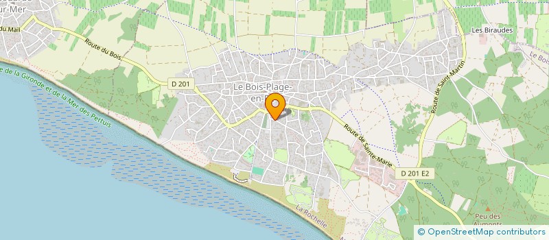 localisation de l'entreprise CHABOU  LE BOIS-PLAGE-EN-RE