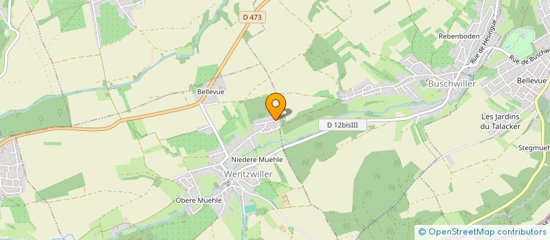 localisation de l'entreprise CHABOUTE SOCIAL MEDIA  WENTZWILLER