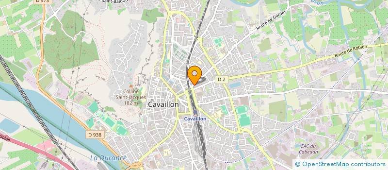 localisation de l'entreprise CHABRAN INDIV SUCCESSORALE  CAVAILLON