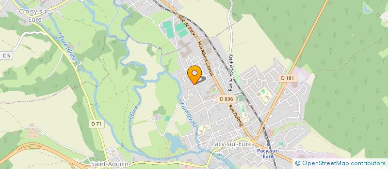 localisation de l'entreprise CHABRECAR  PACY-SUR-EURE