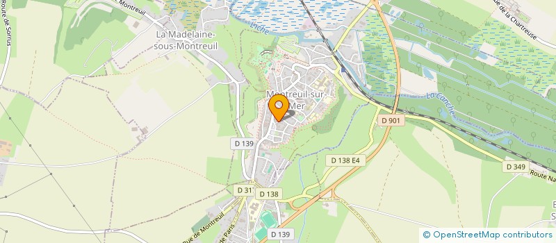 localisation de l'entreprise CHABREN  MONTREUIL-SUR-MER