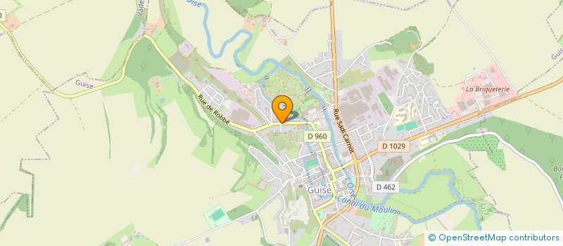 localisation de l'entreprise CHABRIANT  GUISE