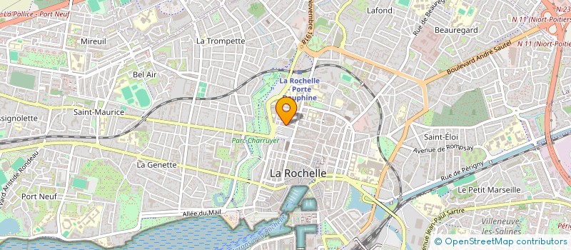 localisation de l'entreprise CHABRIER à LA ROCHELLE