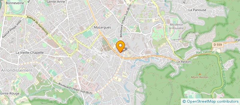 localisation de l'entreprise CHABRIERES à MARSEILLE 9EME