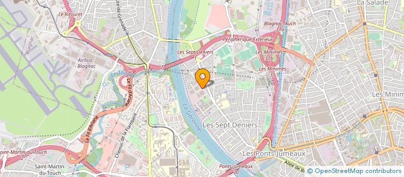 localisation de l'entreprise CHABRILLAC à TOULOUSE