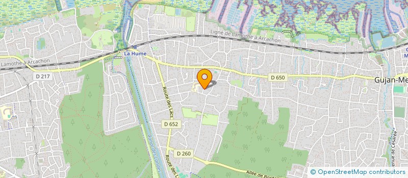 localisation de l'entreprise CHABROY  MONTENDRE