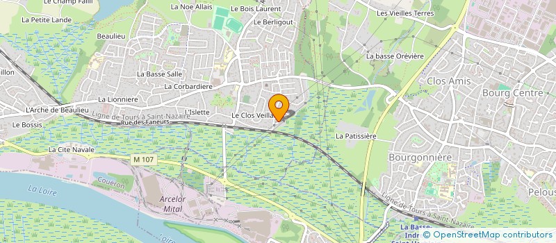 localisation de l'entreprise CHABRUN MAIGNAN à COUERON