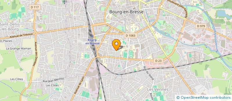 localisation de l'entreprise CHABRY CONSULTING à BOURG-EN-BRESSE