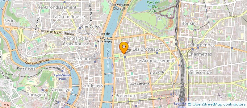 localisation de l'entreprise CHABUEL SUZANNE  LYON