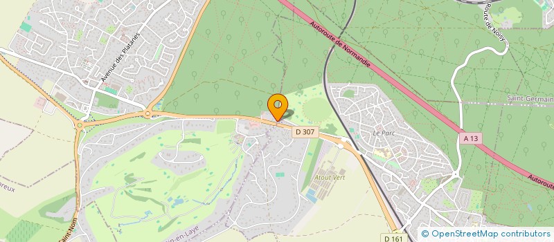 localisation de l'entreprise CHABUENO  SAINT-NOM-LA-BRETECHE