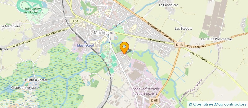 localisation de l'entreprise CHABY  MACHECOUL-SAINT-MEME