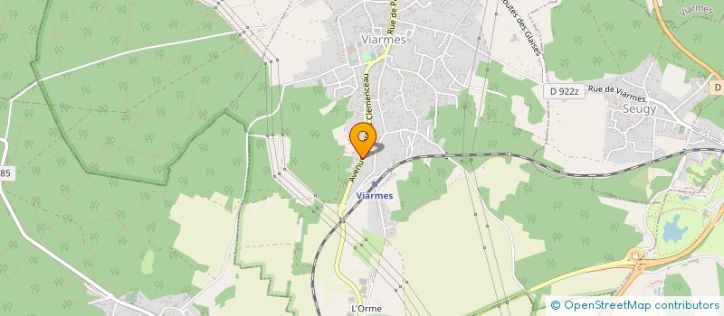 localisation de l'entreprise CHAC MANIS  VIARMES