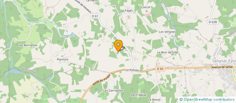 localisation de l'entreprise CHACAMA  SAINT-GENIES