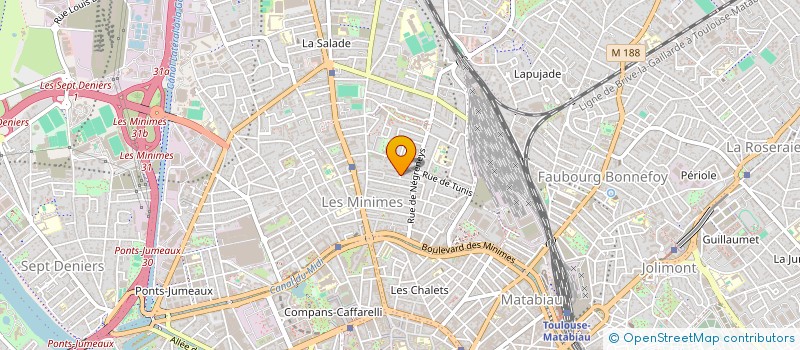 localisation de l'entreprise CHACARRON  TOULOUSE