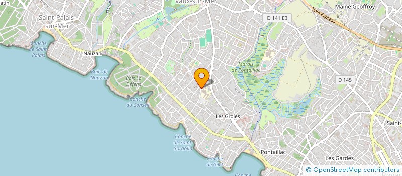 localisation de l'entreprise CHACAVI  VAUX-SUR-MER