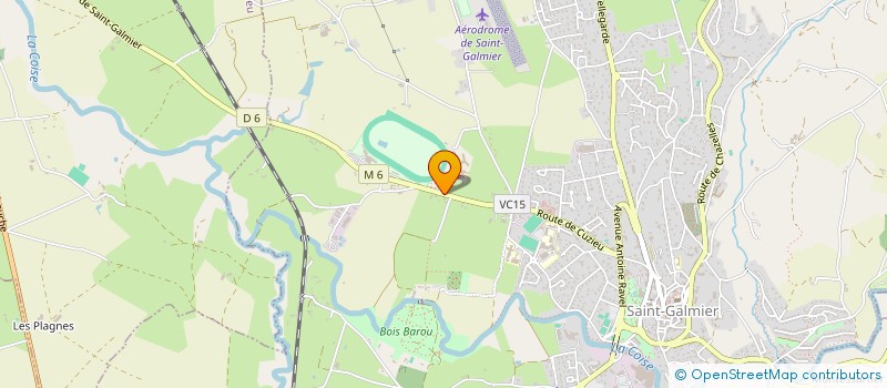 localisation de l'entreprise CHACE  SAINT-GALMIER