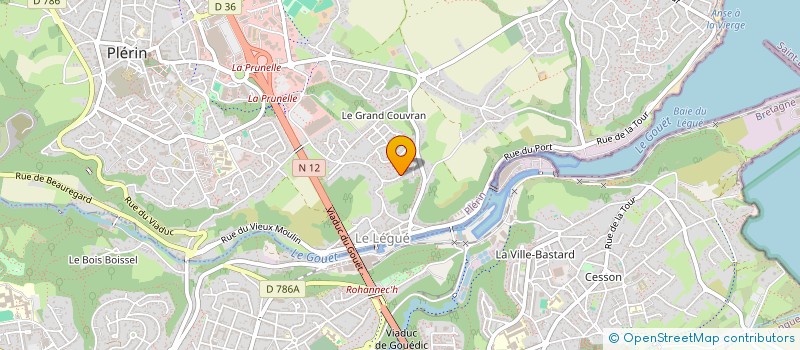 localisation de l'entreprise CHACH  PLERIN