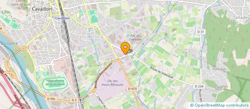 localisation de l'entreprise CHACHA  CAVAILLON