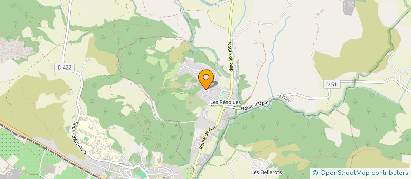 localisation de l'entreprise CHACHA  LARAGNE-MONTEGLIN