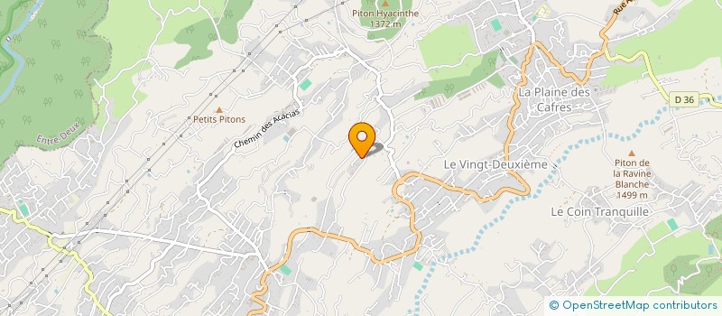 localisation de l'entreprise CHACHA  LE TAMPON