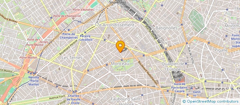 localisation de l'entreprise CHACHA à PARIS
