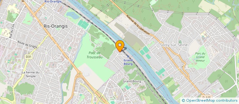 localisation de l'entreprise CHACHA CLASS  RIS-ORANGIS