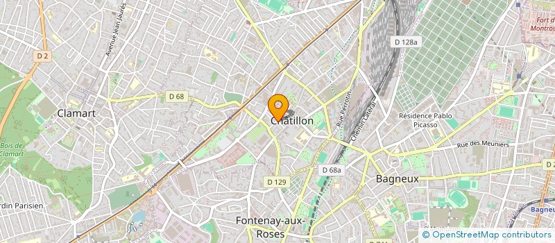 localisation de l'entreprise CHACHA MI CORAZON  CHATILLON