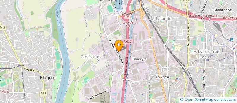 localisation de l'entreprise CHACHA20  TOULOUSE