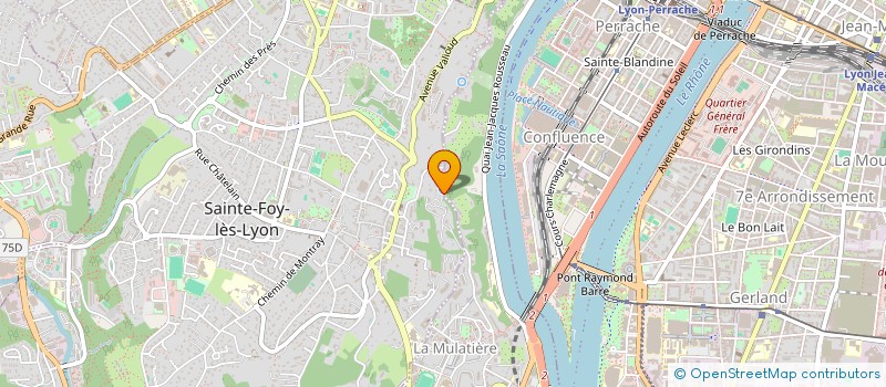 localisation de l'entreprise CHACHOU  SAINTE-FOY-LES-LYON