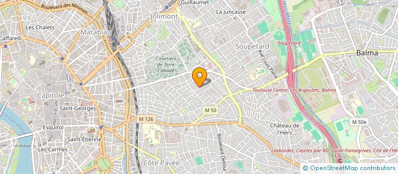 localisation de l'entreprise CHACHOU à TOULOUSE