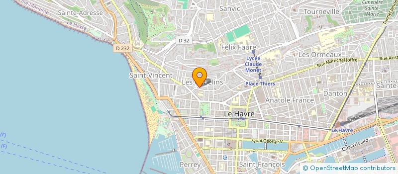 localisation de l'entreprise CHACHOU GOBELINS  LE HAVRE