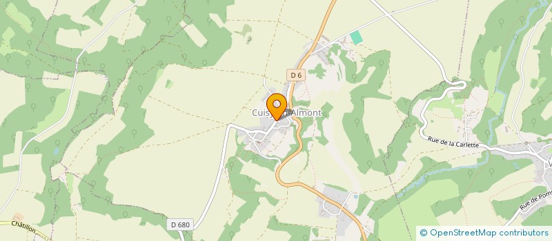 localisation de l'entreprise CHACK à SOISSONS